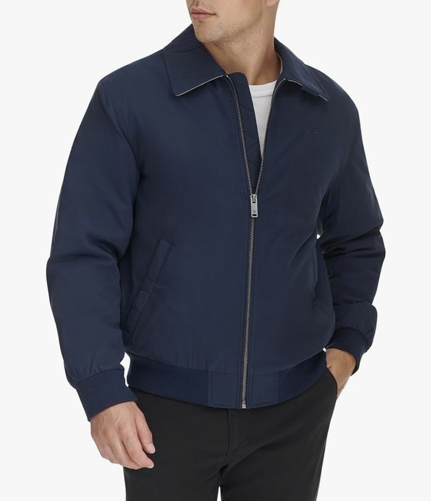 Jacket Dockers Micro Twill Golf - Navy Filled