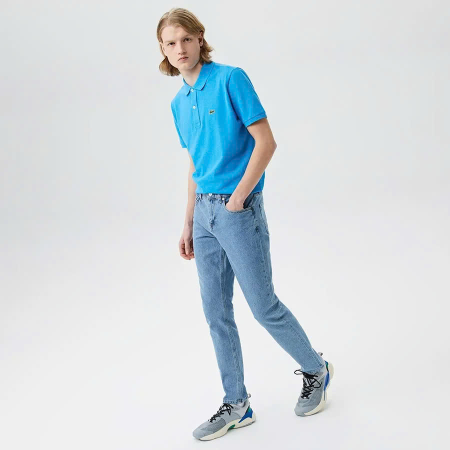 Jean Lacoste Men's Slim Fit Blue + MKU