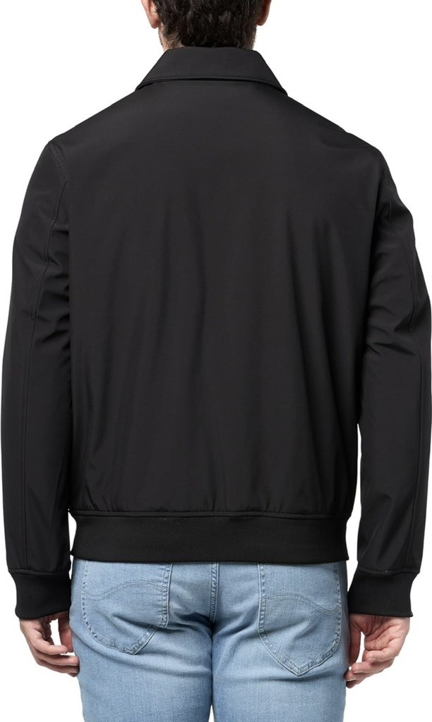 Khoác gió Dockers laydown collar - black filled