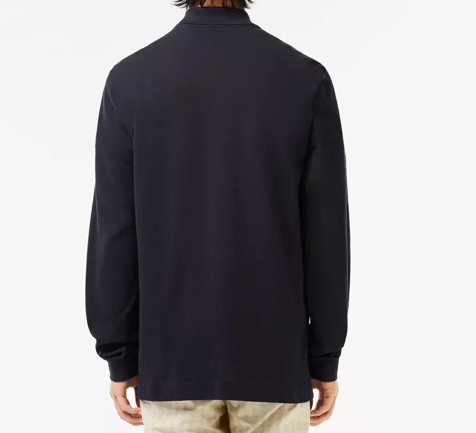Polo Lacoste Seasonal Long Sleeve Classic Fit Chest Branding - Abimes