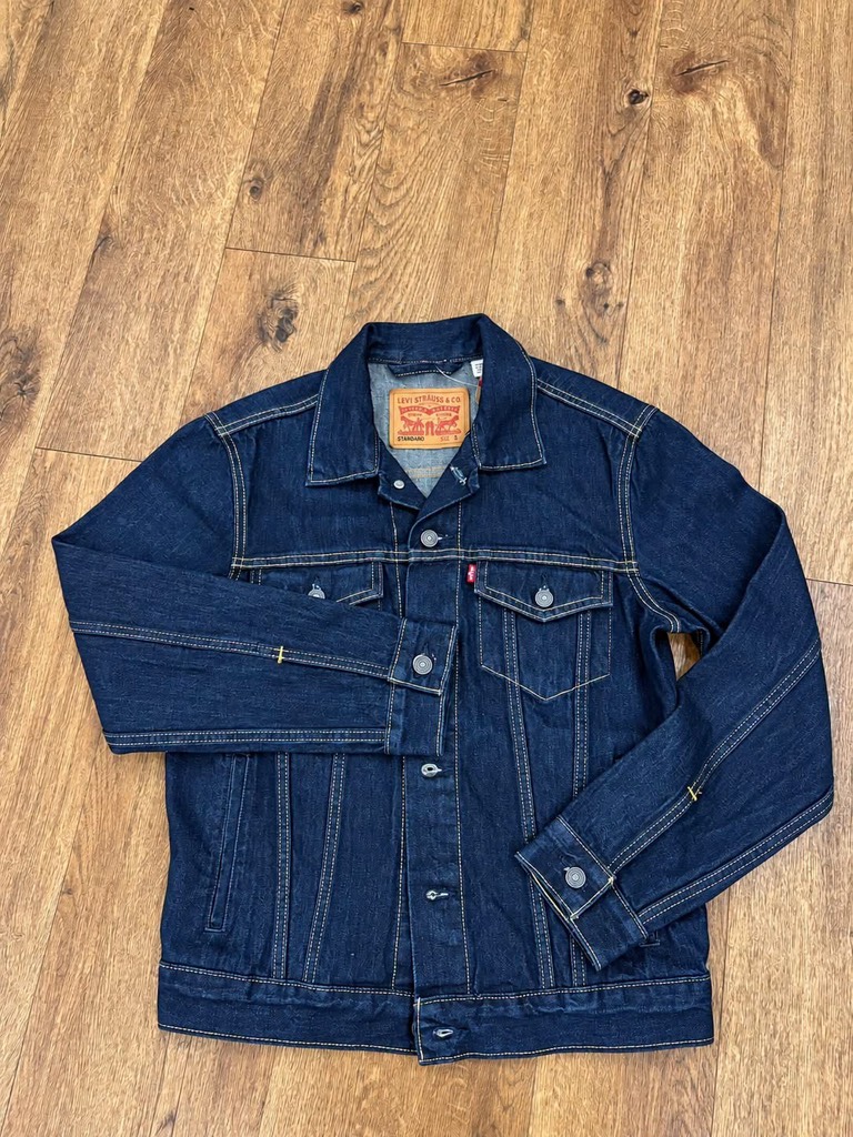 Jackets denim levis tag vải