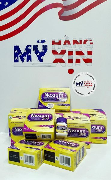 Viên uống Nexium 24hr 20mg hỗ trợ bảo vệ dạ dày