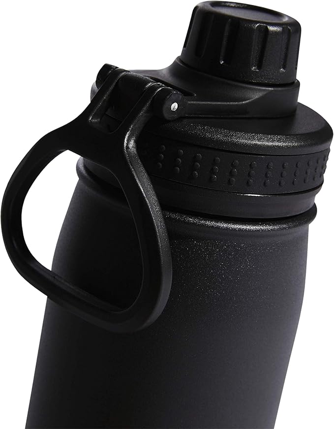Bình giữ nhiệt Adidas Steel Bottle 600 ML - Black/Silver Metallic