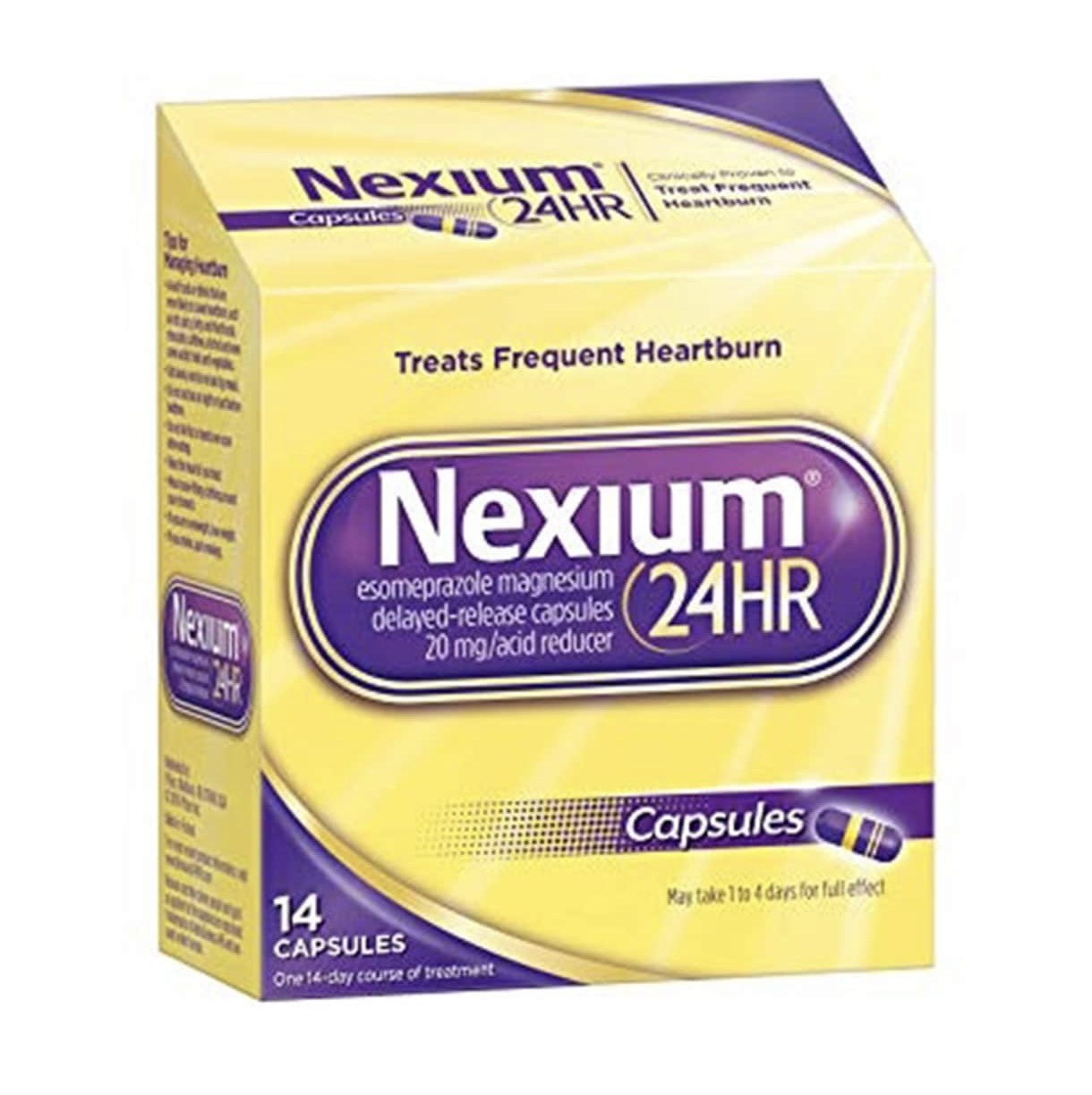 Viên uống Nexium 24hr 20mg hỗ trợ bảo vệ dạ dày