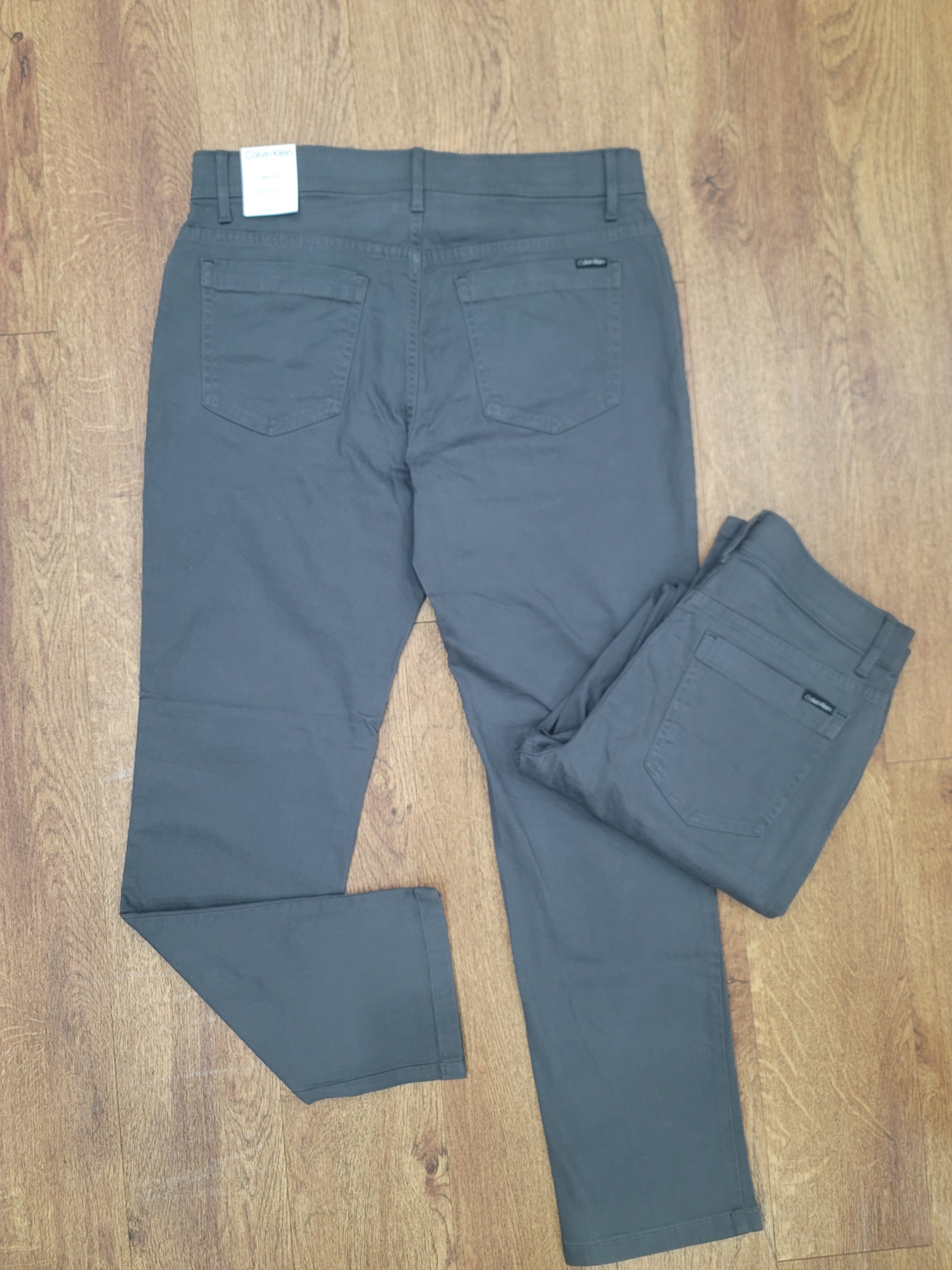 Pants Calvin Klein Slim Fit Infinite Flex Waist - Grey