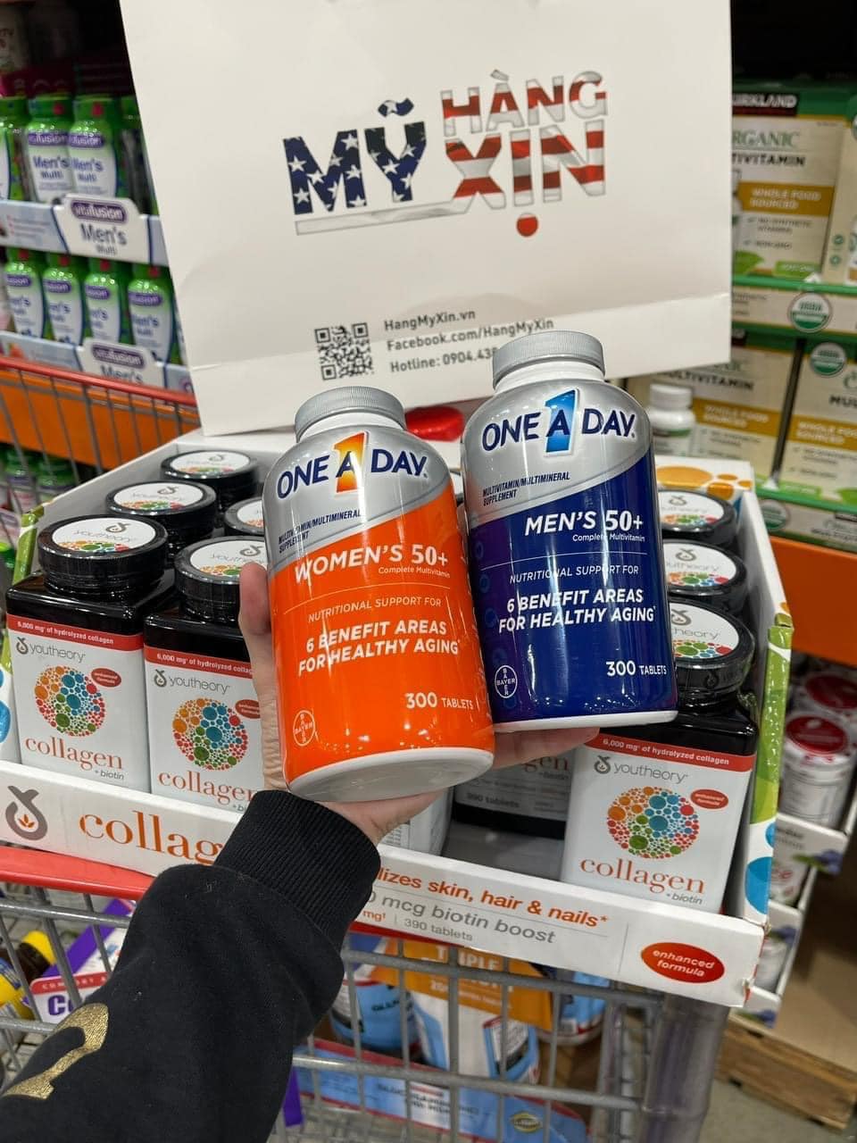 Vitamin tổng hợp Cho Nam Giới trên 50 tuổi One A Day Men 50+ - 300 viên