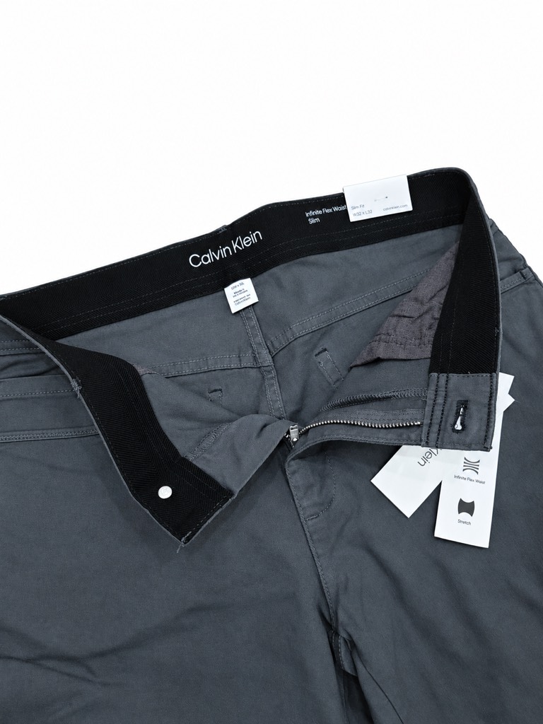 Pants Calvin Klein Slim Fit Infinite Flex Waist - Grey