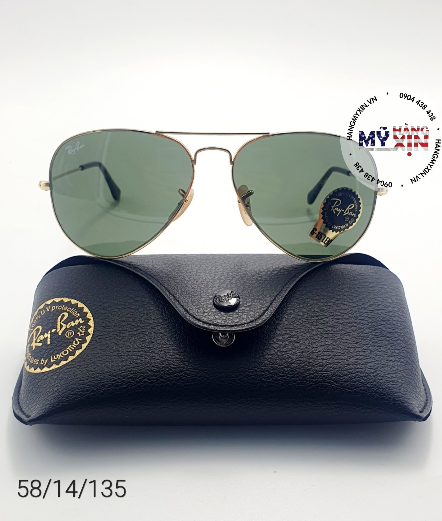 Rayban RB3025 AVIATOR HAVANA COLLECTION - 58/14/135