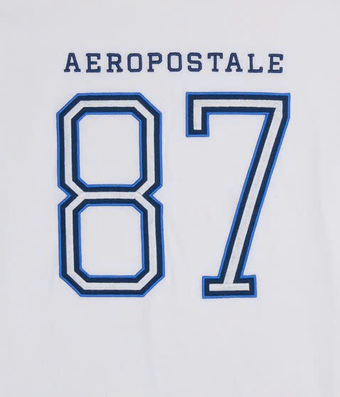T-shirt AERO | 87 graphic tee - White