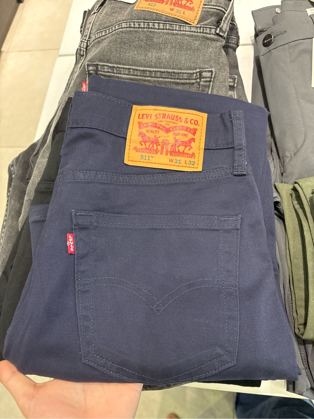 Jeans levis 511 slimfit Nightwatch Blue