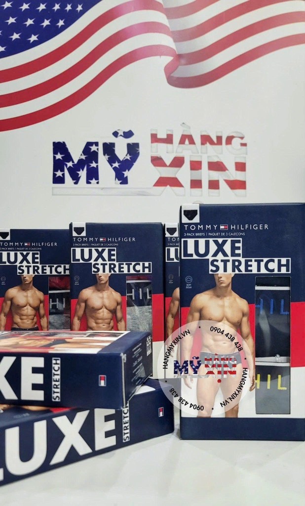 Tommy 3 Pack Brief | Luxue Stretch