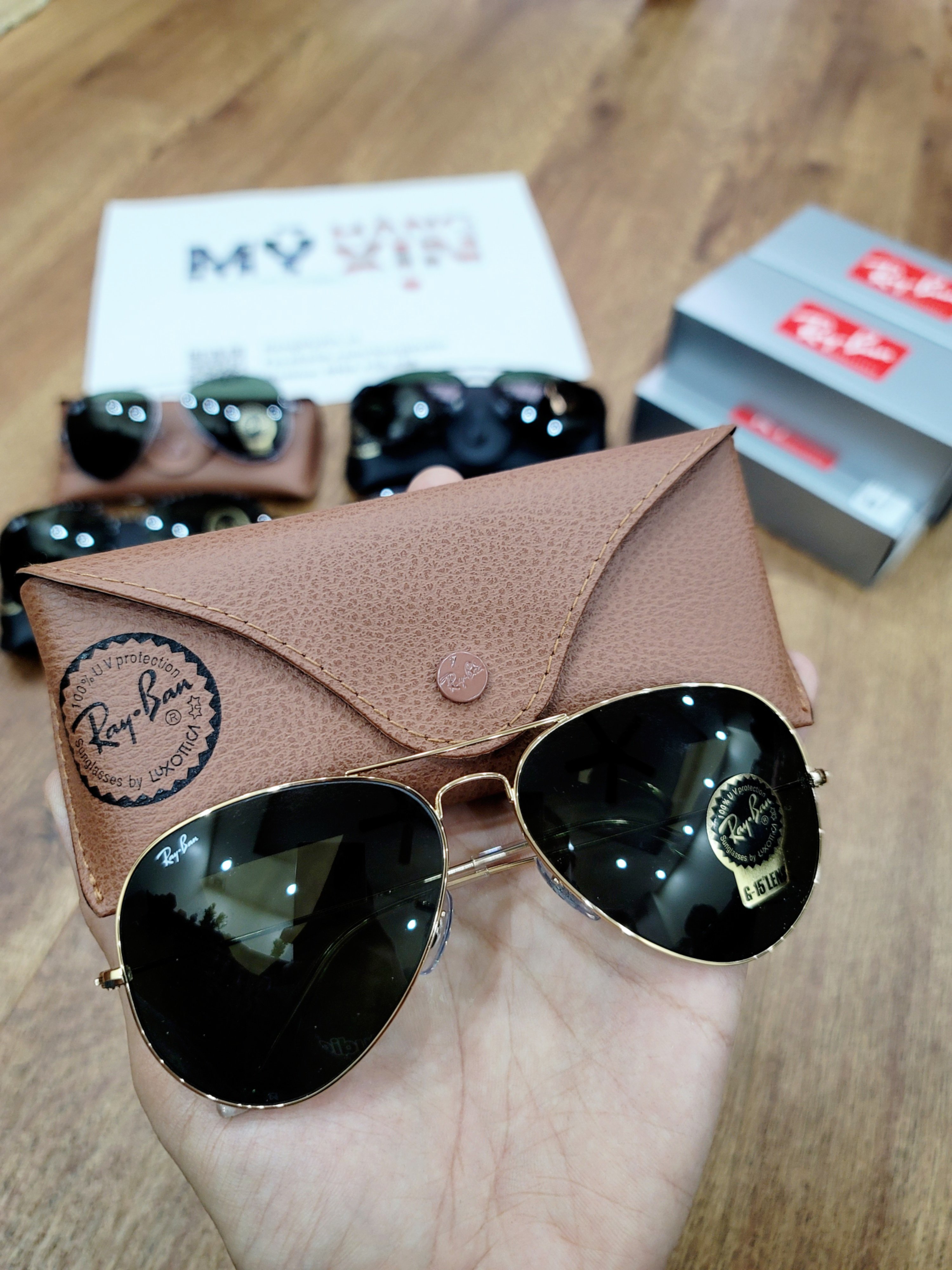 Kính Rayban ORB-3025 65/14/140