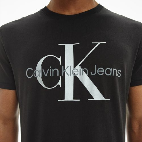 Áo thun nam Calvin Klein - Đen logo CK Jeans