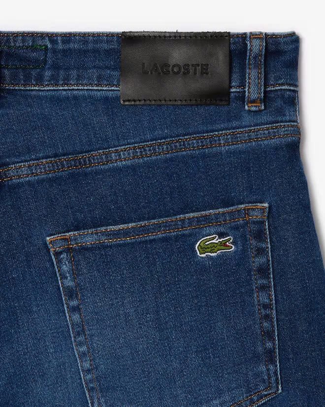 Lacoste 5-Pocket Slim Fit Indigo Jeans