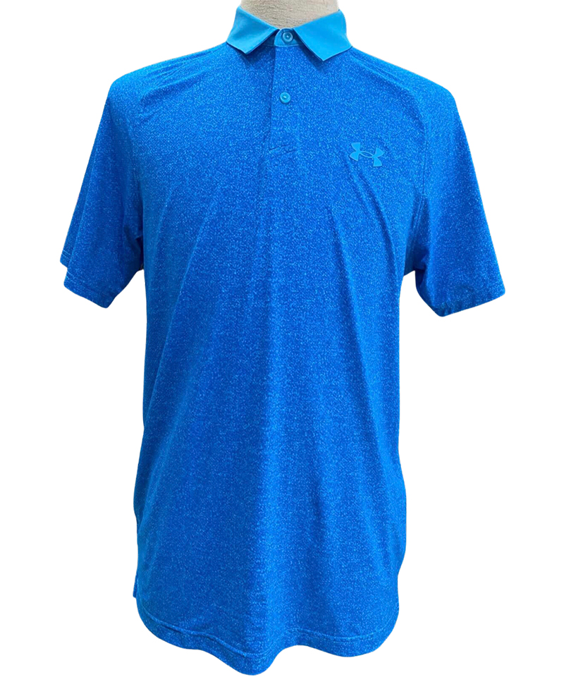 Áo Golf nam Under Armour - Xanh da trời chấm