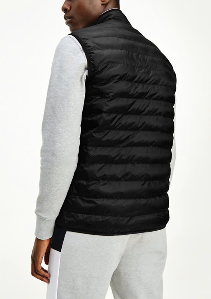 Vest Packable quilted Tommy - Black