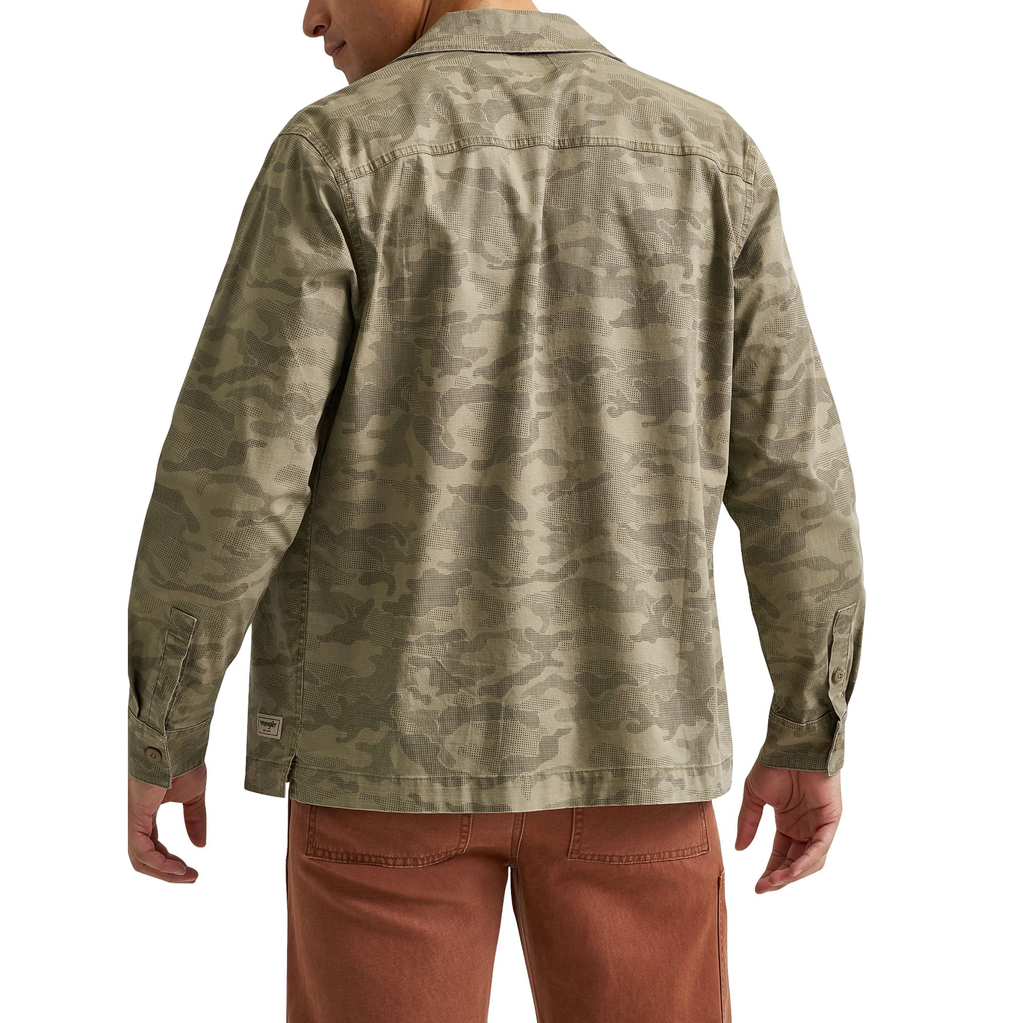 Áo sơ mi Wrangler® Men's Utility Shirt - Halftone Camo
