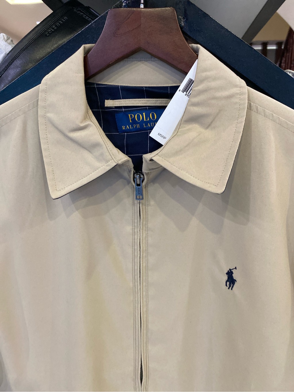 Khoác kaki polo ralph lauren vàng