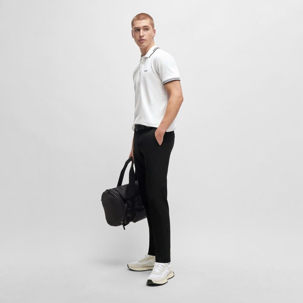 POLO BOSS PAUL CURVED WHITE