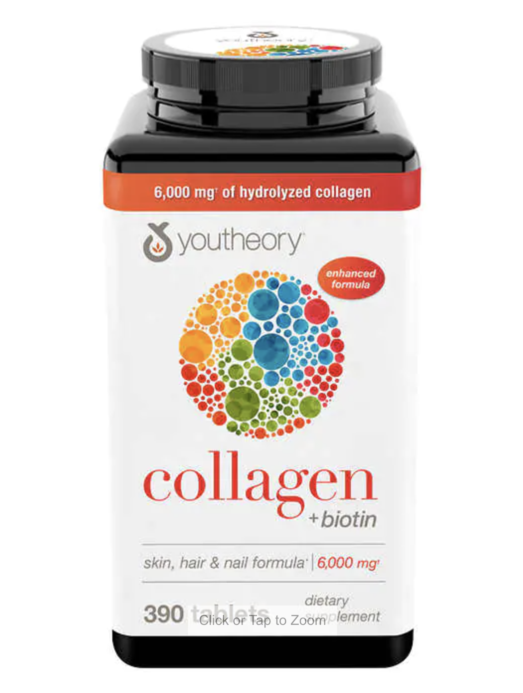 Viên uống Collagen Youtheory Type 1 2 & 3 của Mỹ, 390 viên