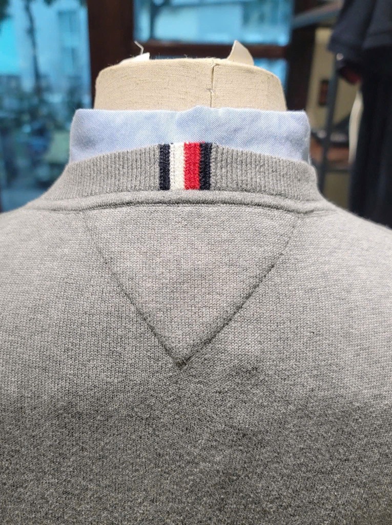 Sweater Tommy | Knitwear - Gray