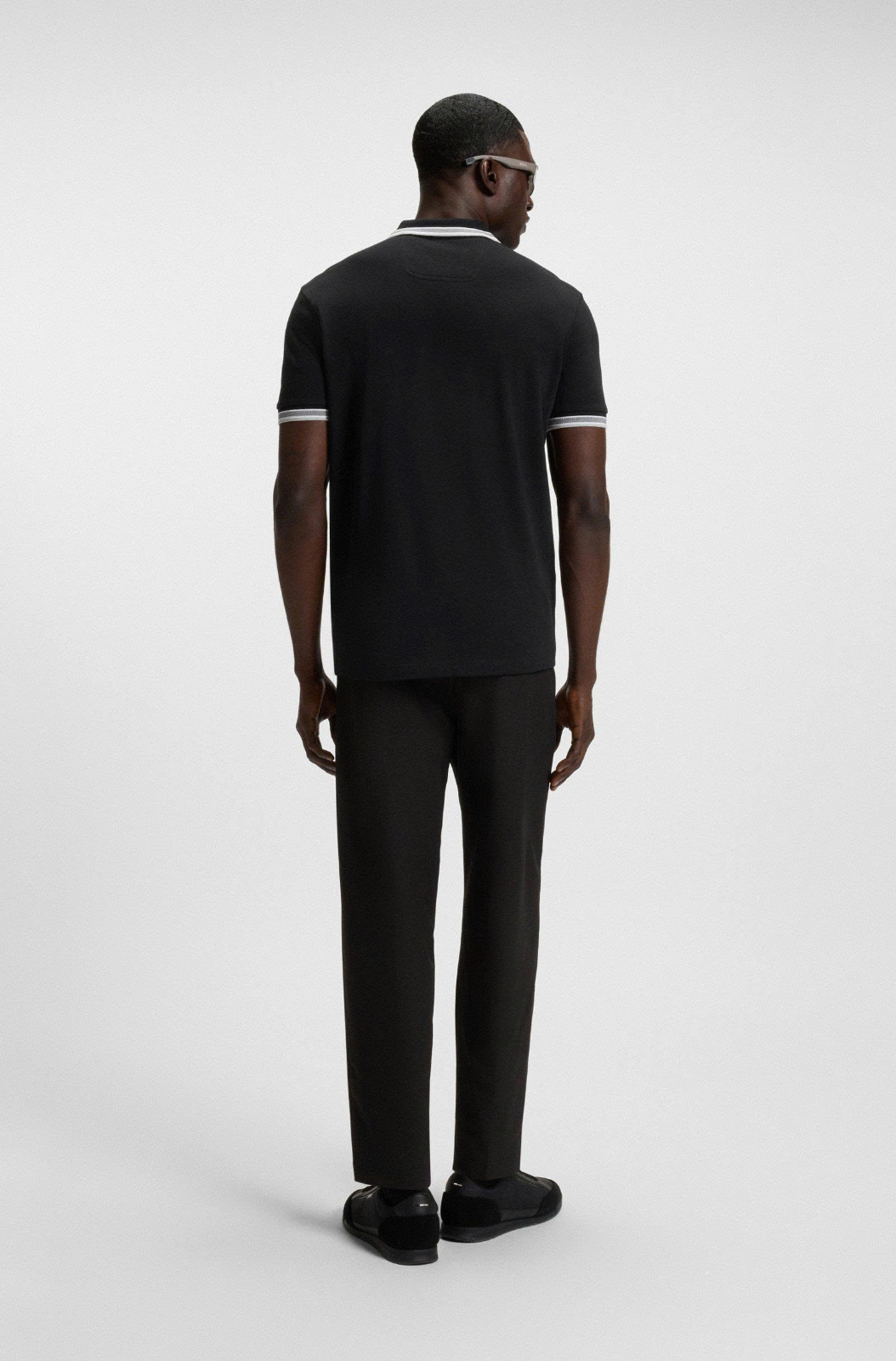 Hugo Boss Paddy Polo Shirt With Logo Undercollar