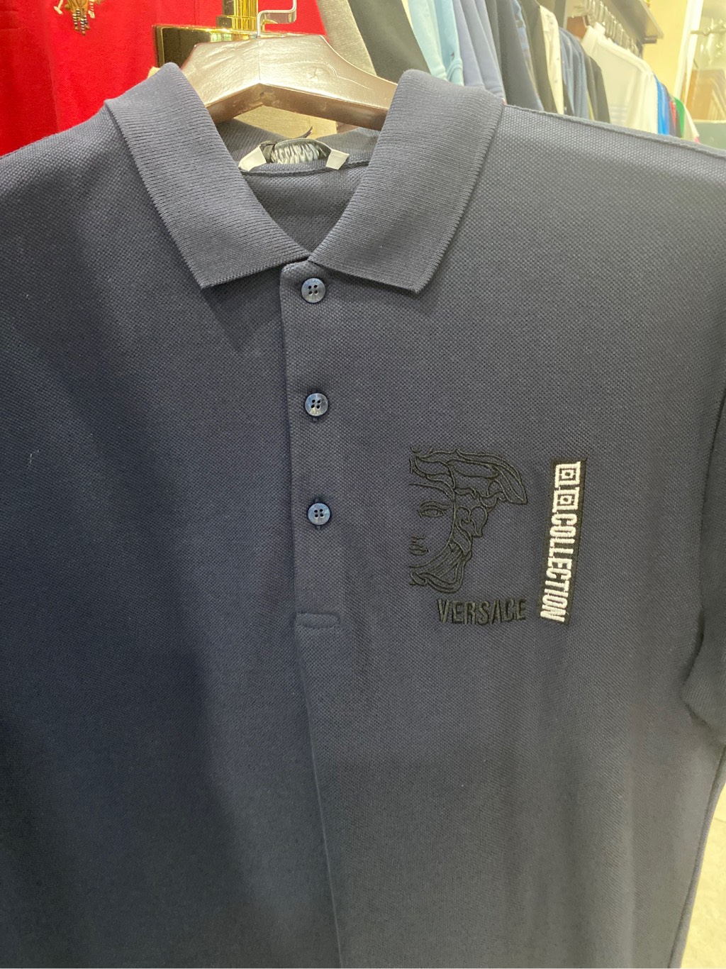 Áo Polo Versace - Màu Navy