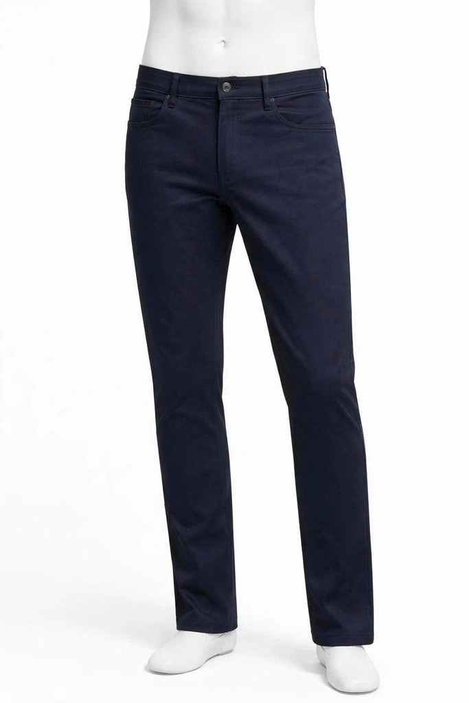 Pants Calvin Klein Slim Fit Infinite Flex Waist - Dark Sapphire