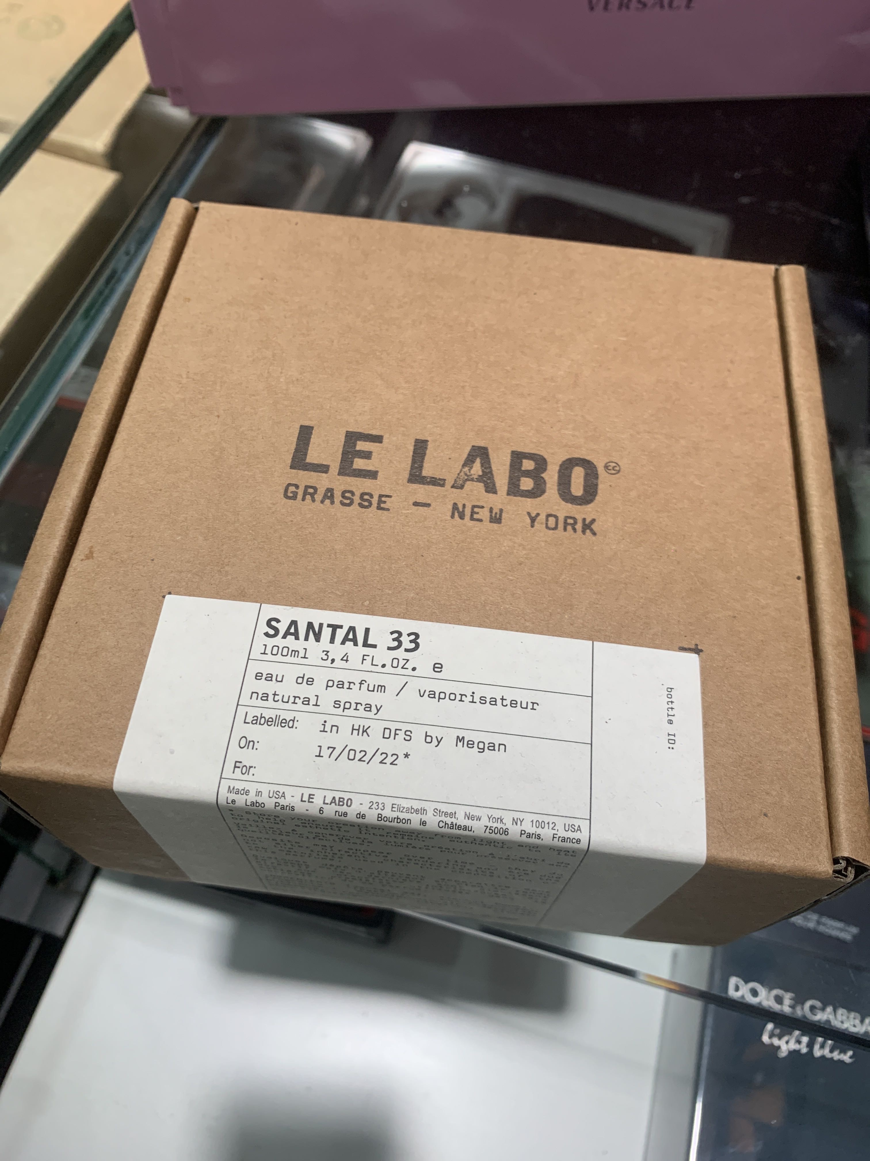 Nước hoa Le Labo Santal 33 - 100ml