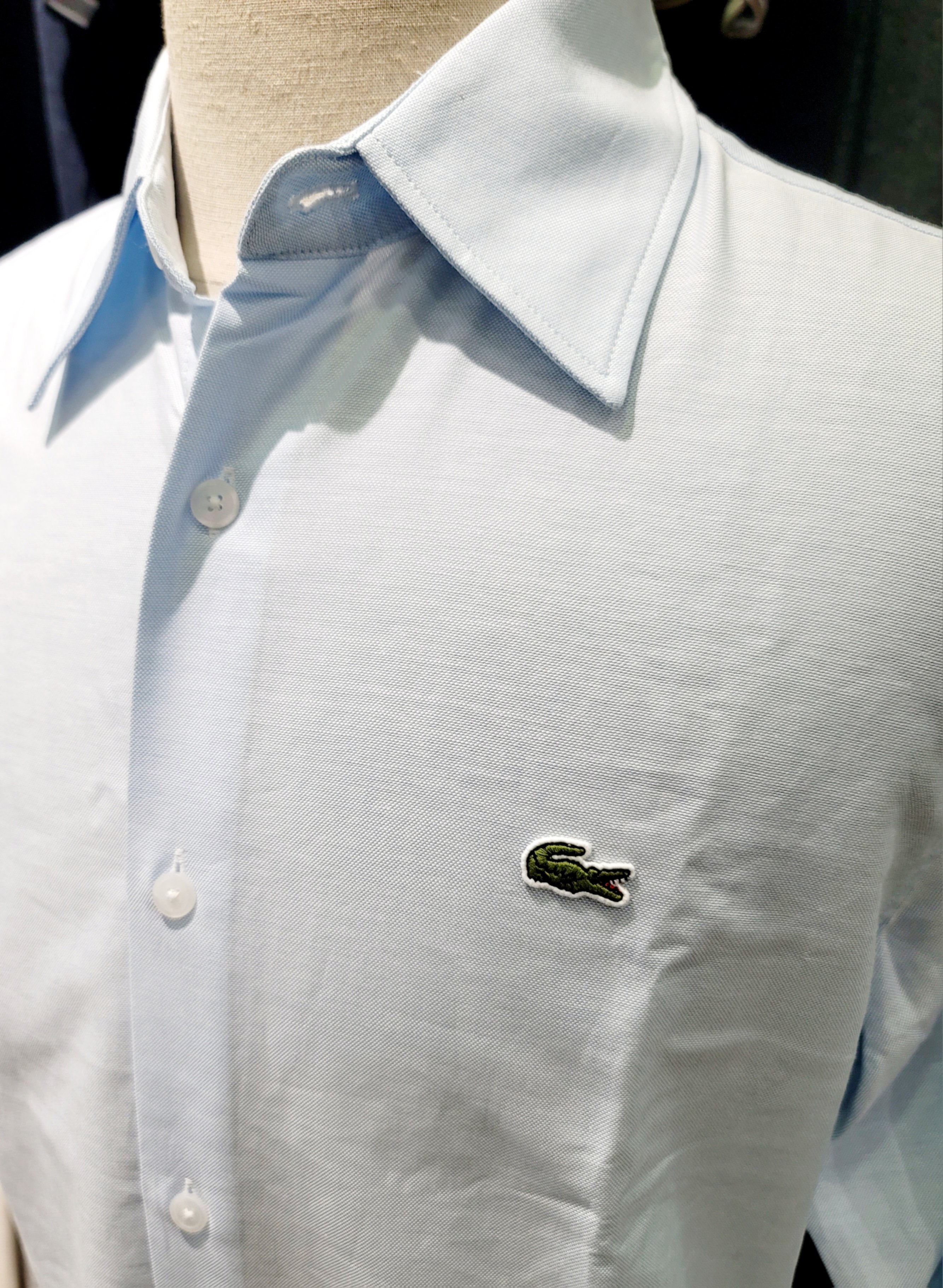 Sơ mi dài tay Lacoste - Blue