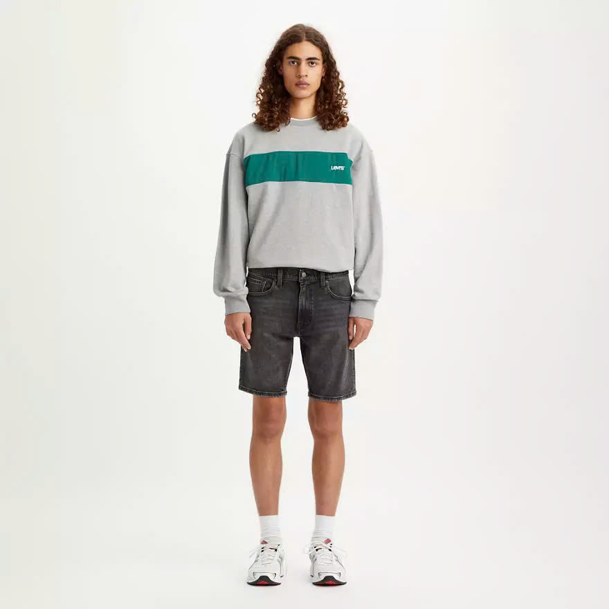 Levi's 412 Slim 9" Men's Shorts - Wax on Wax Off