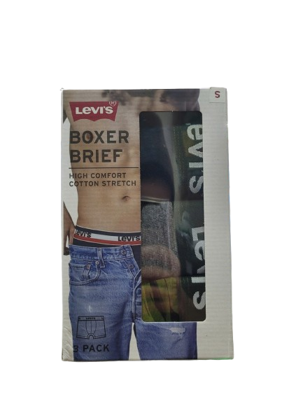 Set 3 boxer Levi's vằn xanh lá