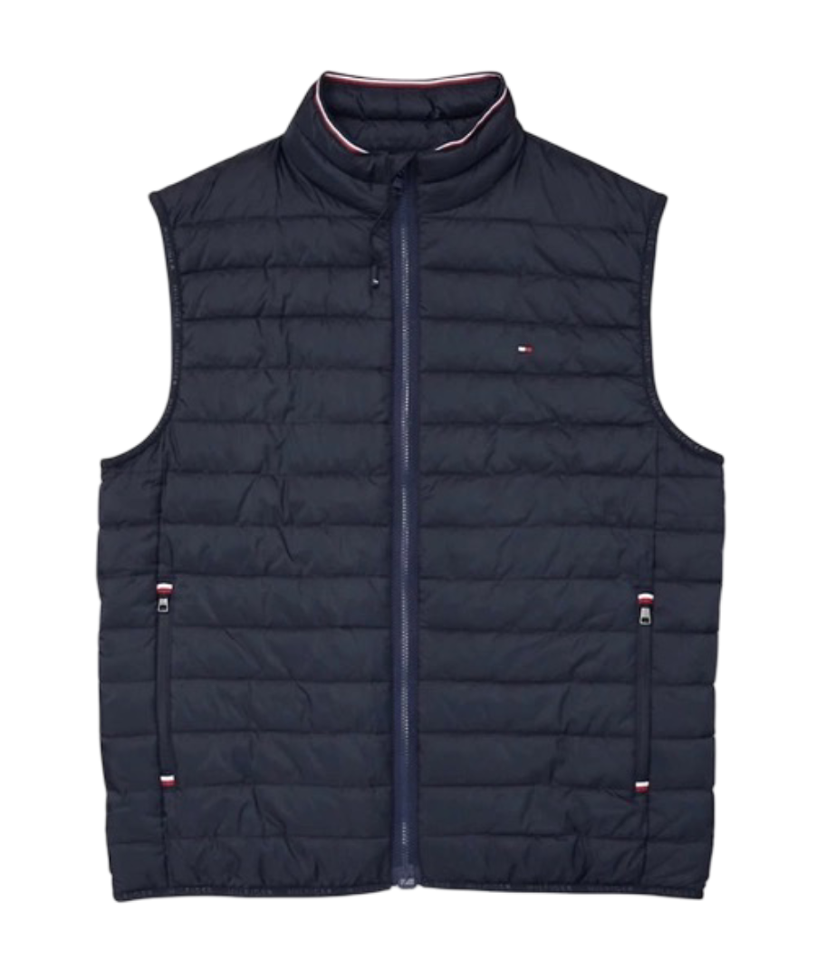 Vest Packable quilted Tommy - Navy