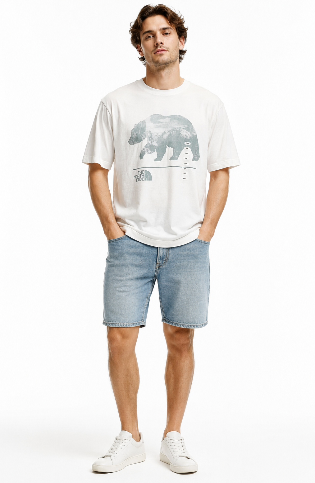 Thun North Face Kem họa tiết Gấu