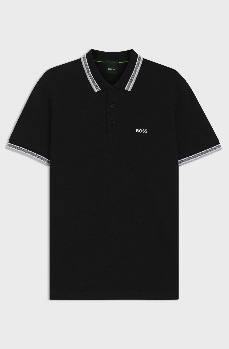 Hugo Boss Paddy Polo Shirt With Logo Undercollar