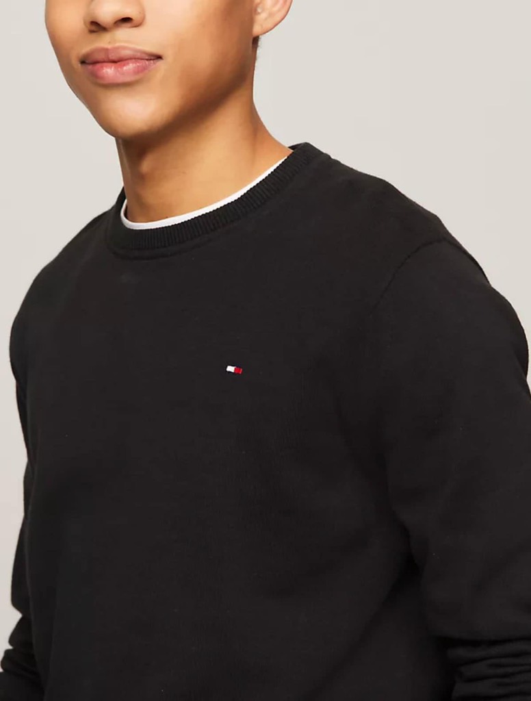 Sweater Tommy | Crew-neck - Black