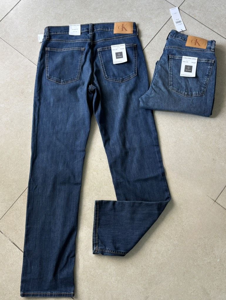 Jeans calvin klein dark irving straight