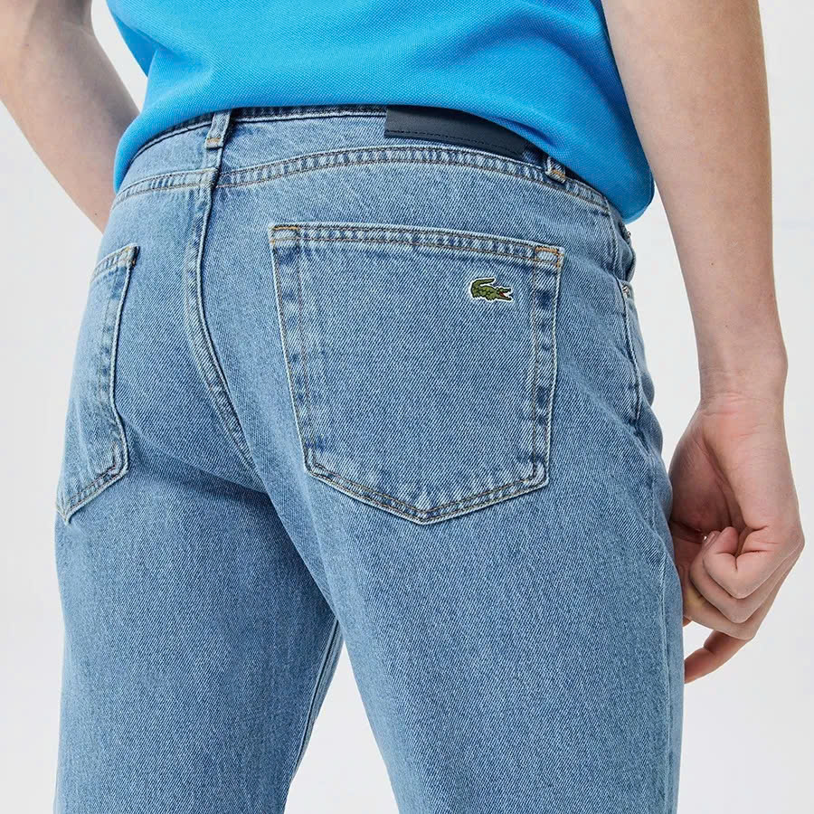 Jean Lacoste Men's Slim Fit Blue + MKU
