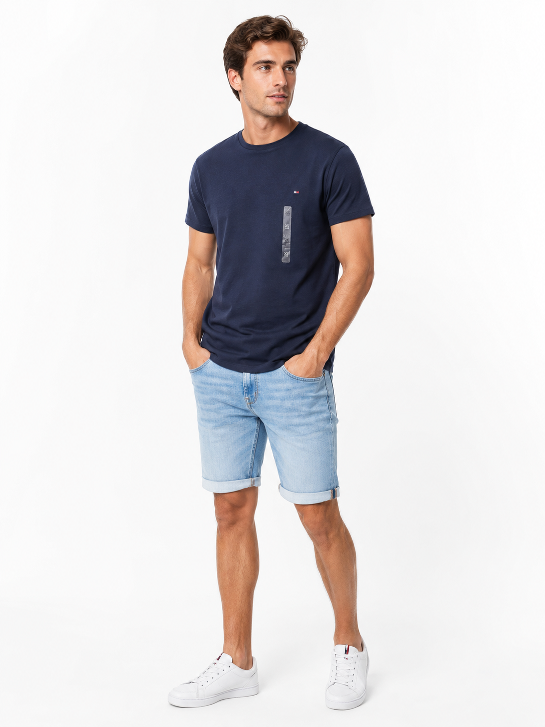Thun Tommy navy trơn