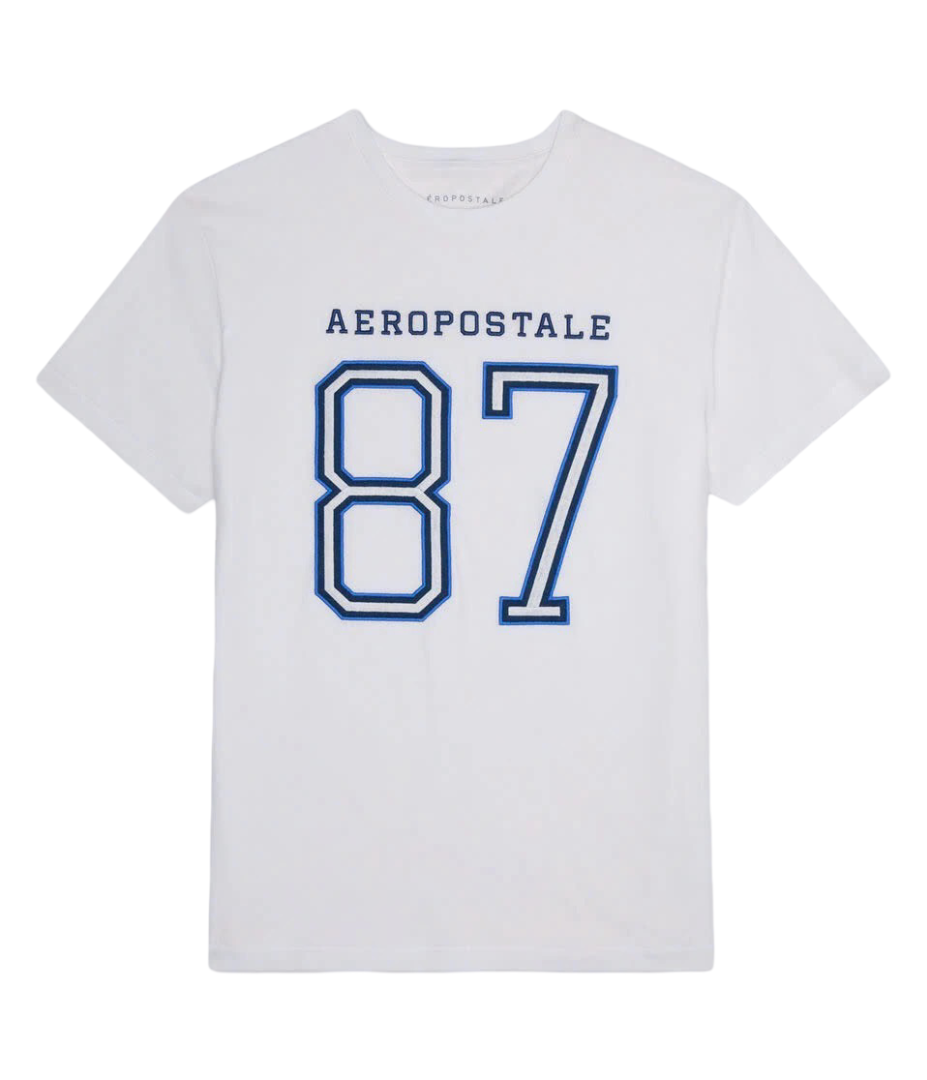T-shirt AERO | 87 graphic tee - White
