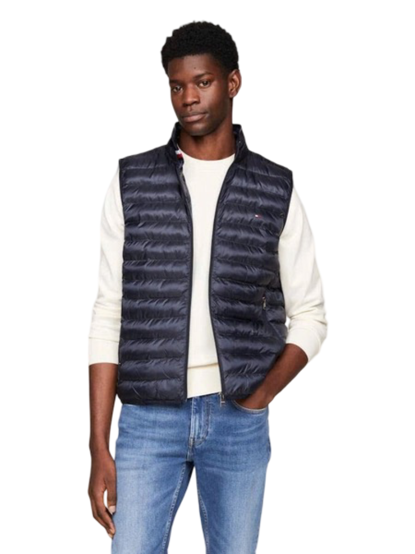 Vest Packable quilted Tommy - Navy