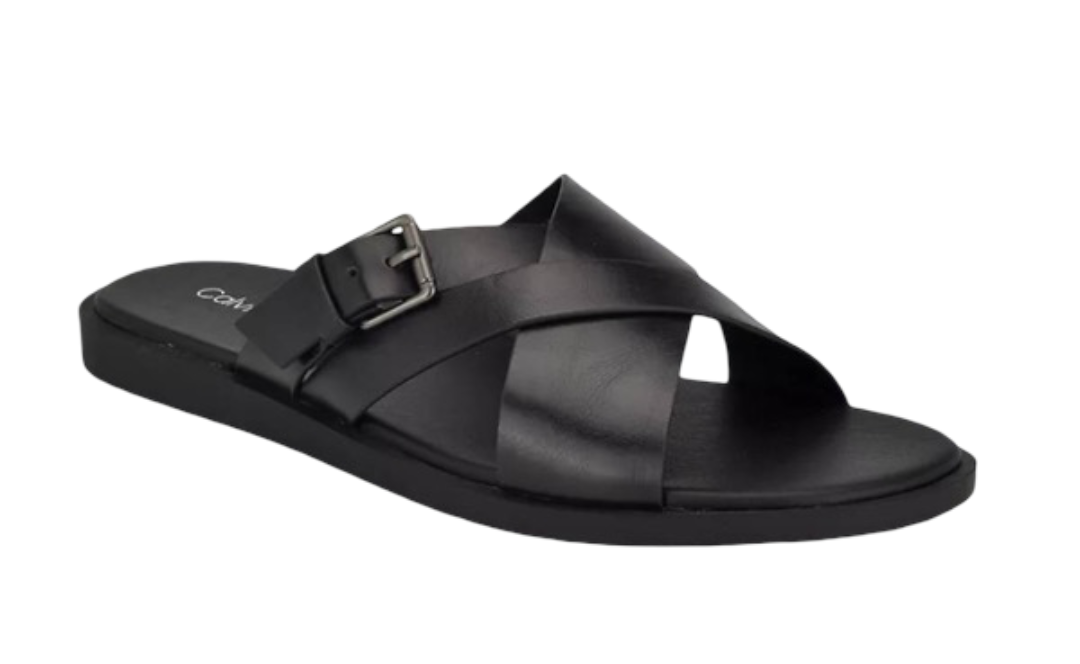 Dép Calvin Klein Men's Elon Sandal - Black