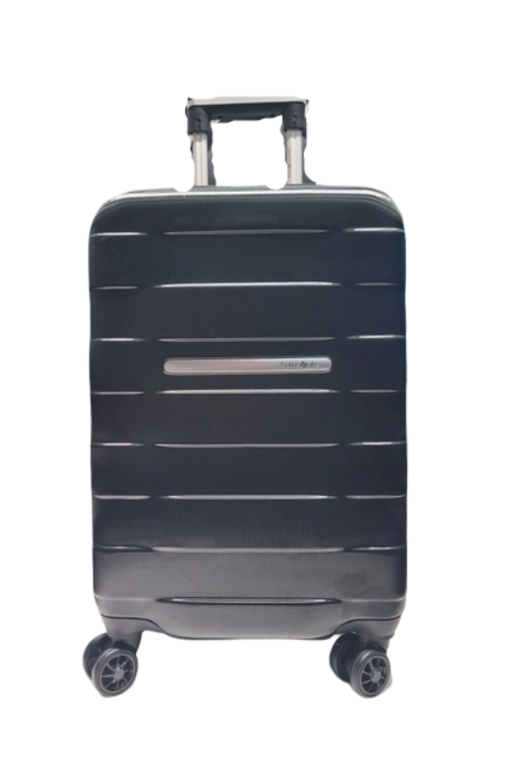 Vali samsonite đen logo bạc