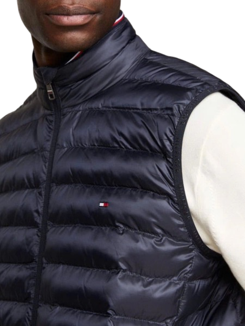 Vest Packable quilted Tommy - Navy