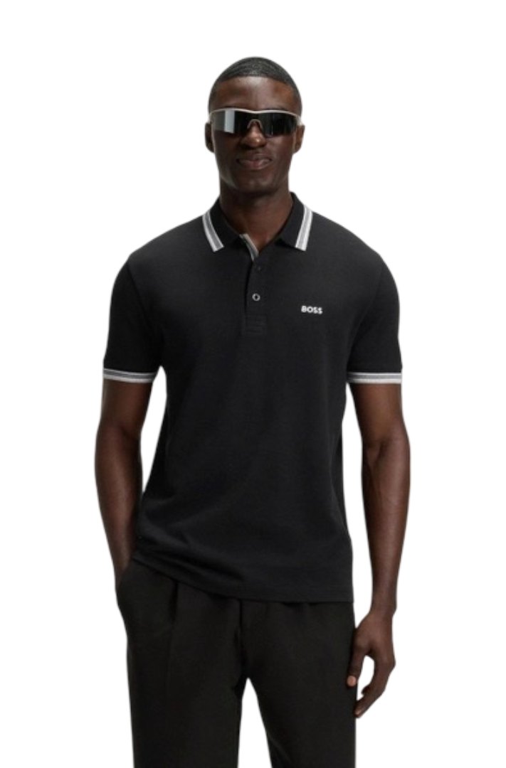 Hugo Boss Paddy Polo Shirt With Logo Undercollar