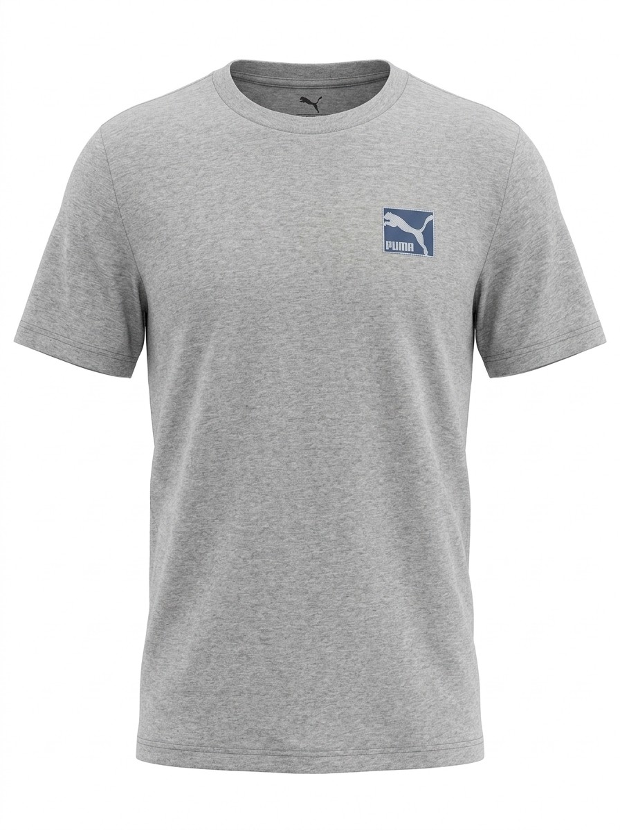 Puma Essentials Elevated Tee - Gray
