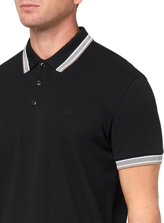 Polo BOSS Mens Paddy Curved- Brown