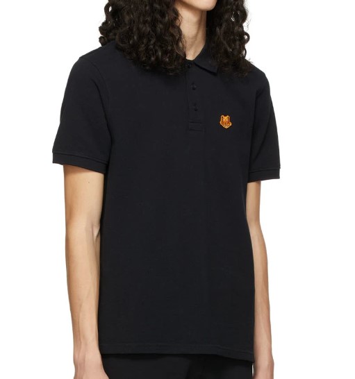 Áo polo Kenzo Black Tiger