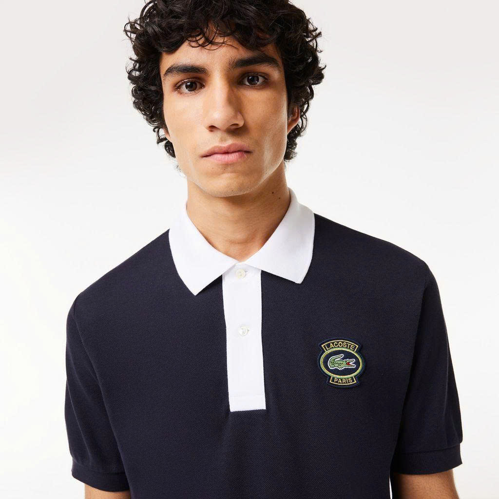 Polo Lacoste Classic Paris -Navy