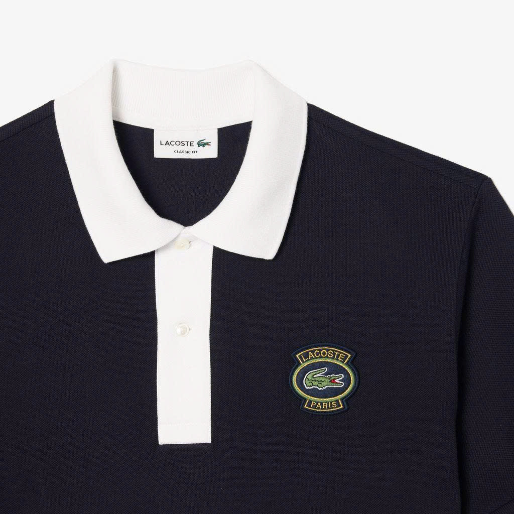 Polo Lacoste Classic Paris -Navy